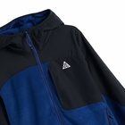 Nike ACG Wolf Tree Hooded Fleece Jacket in Black/Blue/White