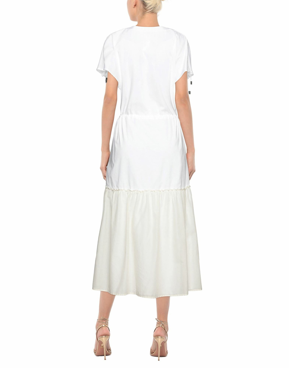 Peserico Womens Midi dress in White