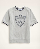 Brooks Brothers Men's Short-Sleeve Graphic Sweatshirt | Grey