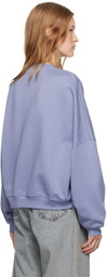 Marni Blue Printed Logo Sweatshirt