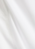 Vince Scalloped Cotton Midi Skirt White