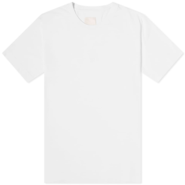 Photo: Givenchy Men's 4G Embroidered T-Shirt in White