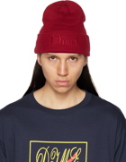 Dime Red Classic 3D Logo Beanie