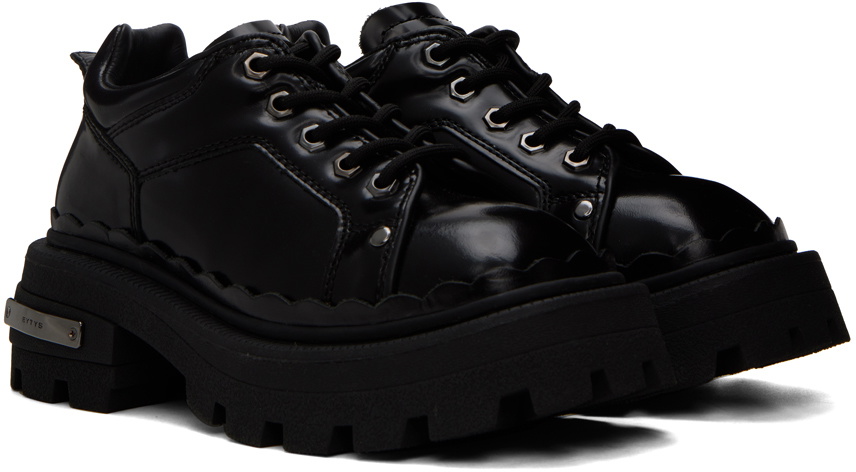 EYTYS Black Detroit Oxfords