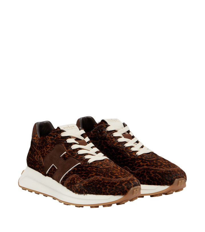 Photo: Hogan Hogan H641 calf hair sneakers