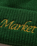 Market Smiley Upside Down Beanie Green - Mens - Beanies