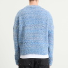 Cole Buxton Men's Boucle Logo Sweatshirt in Blue