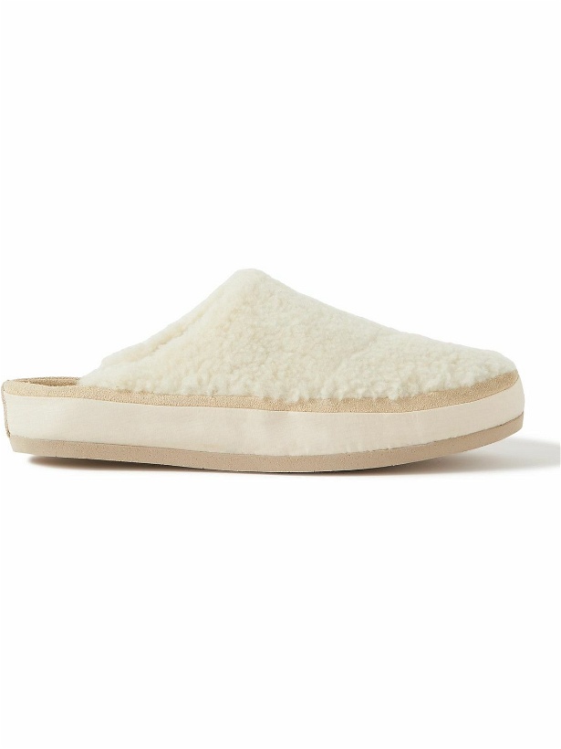 Photo: Mulo - Shearling Slippers - Neutrals