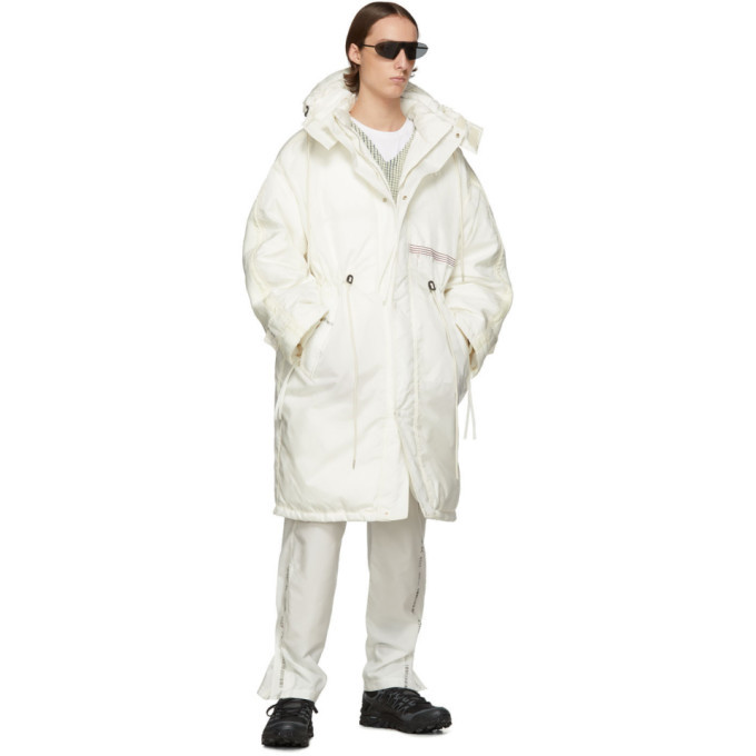 Kanghyuk White Down Readymade Airbag Front Jacket Kanghyuk