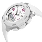 Tissot T-Race Analog Digital White Rubber Unisex Watch T0814201701700