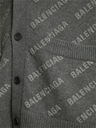 BALENCIAGA - Logo Cashmere Knit Cardigan