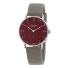 Nomos Metro 33 Automatic Muted Red Dial Watch 1123