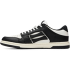 AMIRI Black & White Skel Top Low Sneakers
