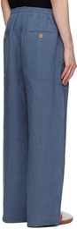 COMMAS Blue Wide-Leg Trousers