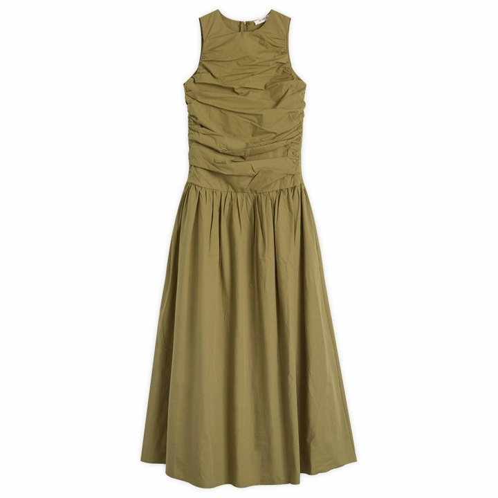 Photo: 4th & Reckless Women's Zendaya Midi Dress in Khaki