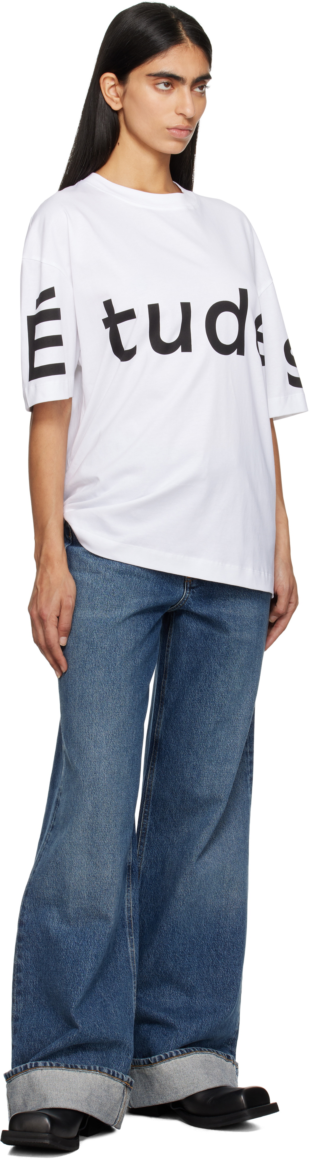 Études White Big 'Études' Relax T-shirt