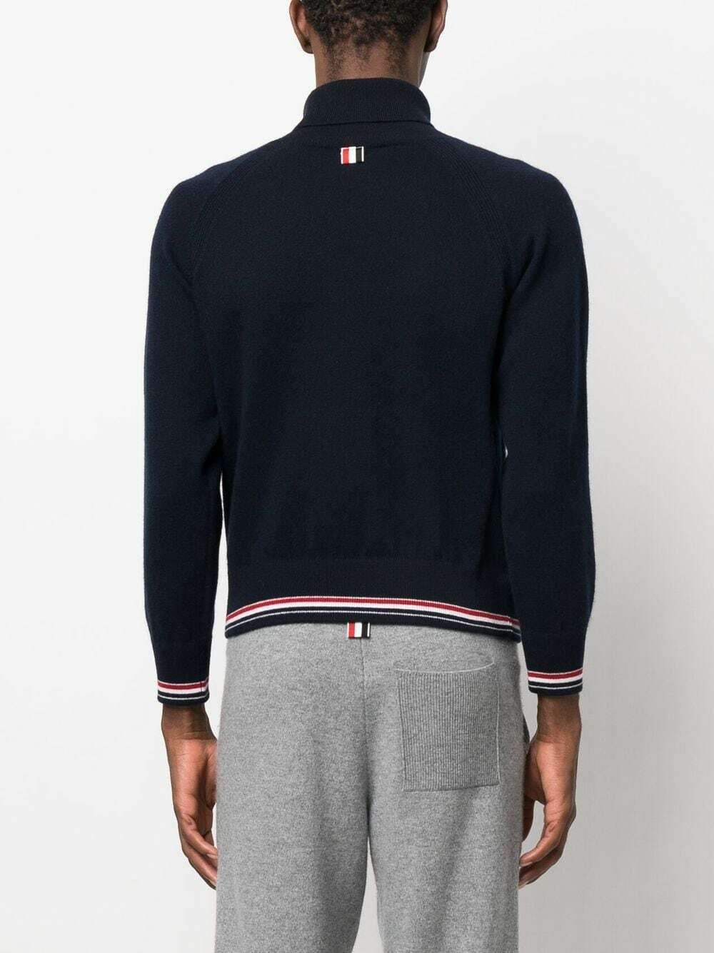 THOM BROWNE - Wool Turtle-neck Jumper Thom Browne