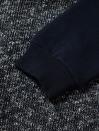 Incotex - Panelled Cotton Sweater - Blue