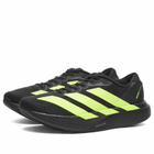 Adidas Running Men's Adidas Adizero Evo SL M in Black/Lucid Lemon/Iron Metallic