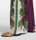 Alémais Ruthie printed wide-leg pants