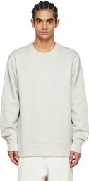 Y-3 Grey Cotton Sweatshirt