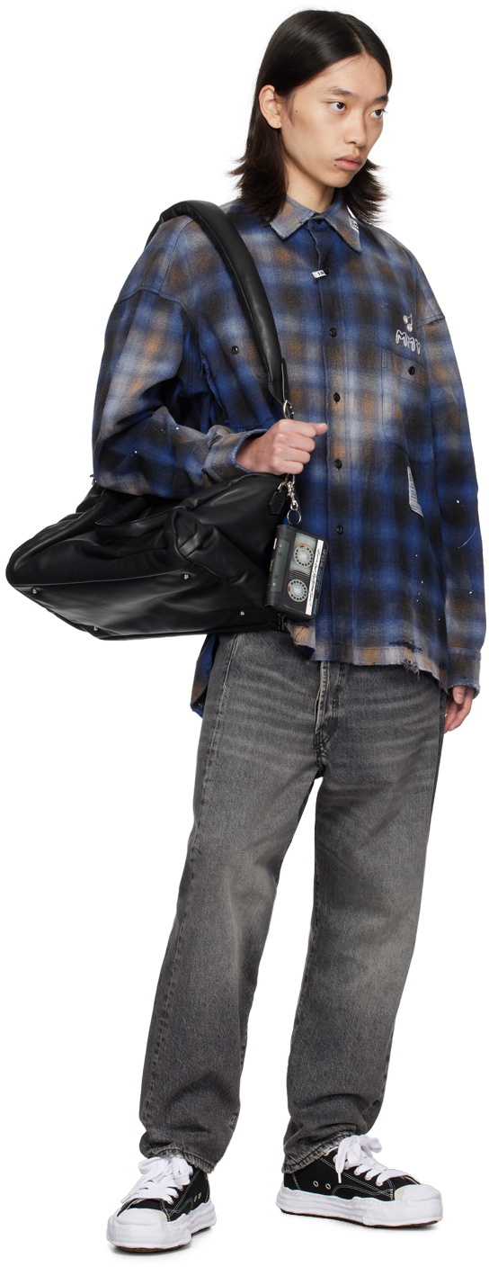 Maison MIHARA YASUHIRO Blue Check Shirt Maison MIHARA YASUHIRO