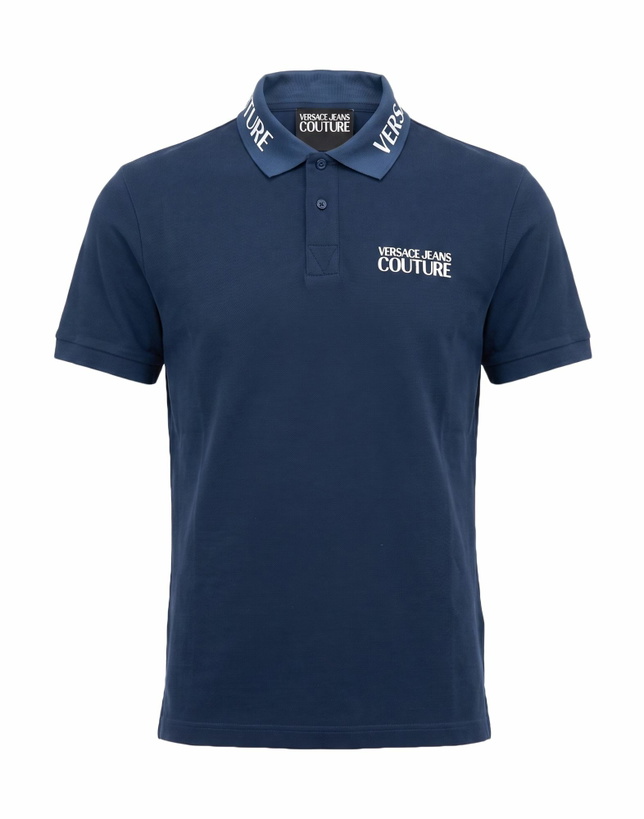 Photo: Versace Jeans Couture Mens Polo shirt in Navy