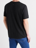 RAG & BONE - Linen and Cotton-Blend Jersey T-Shirt - Black - S