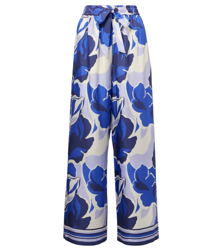 Photo: Rebecca Vallance Paros printed wide-leg pants