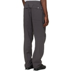 Stone Island Gray 3100025 Recycled Stretch Nylon Tela_S.I. Stellina Trousers