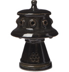FLAGSTUFF - UFO Ceramic Incense Holder - Black