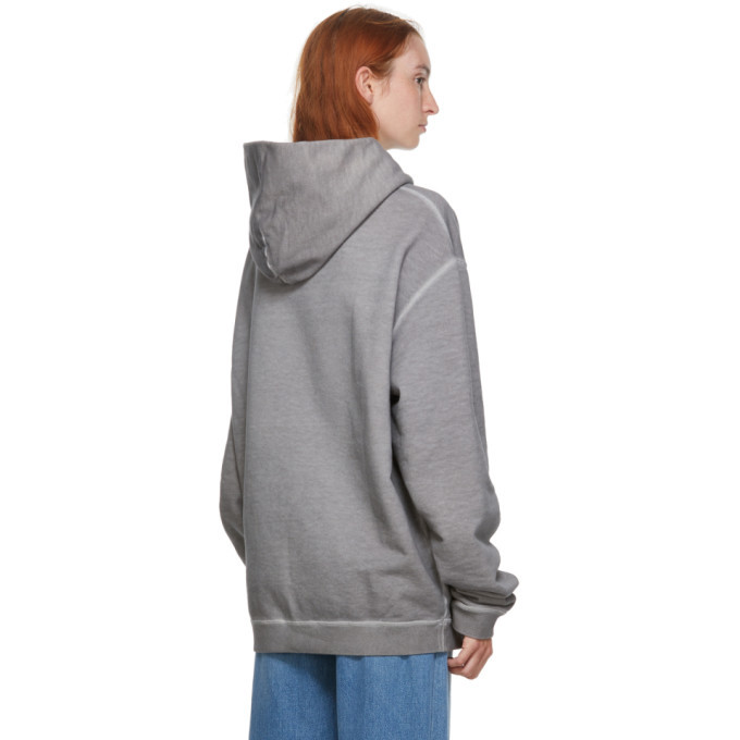 Maison margiela discount grey hoodie