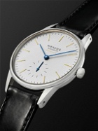 NOMOS Glashütte - Orion Neomatik Limited Edition Automatic 36.4mm Stainless Steel and Leather Watch, Ref. No. 395.S1
