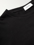 RHUDE - Sundry Logo-Print Cotton-Jersey T-Shirt - Black