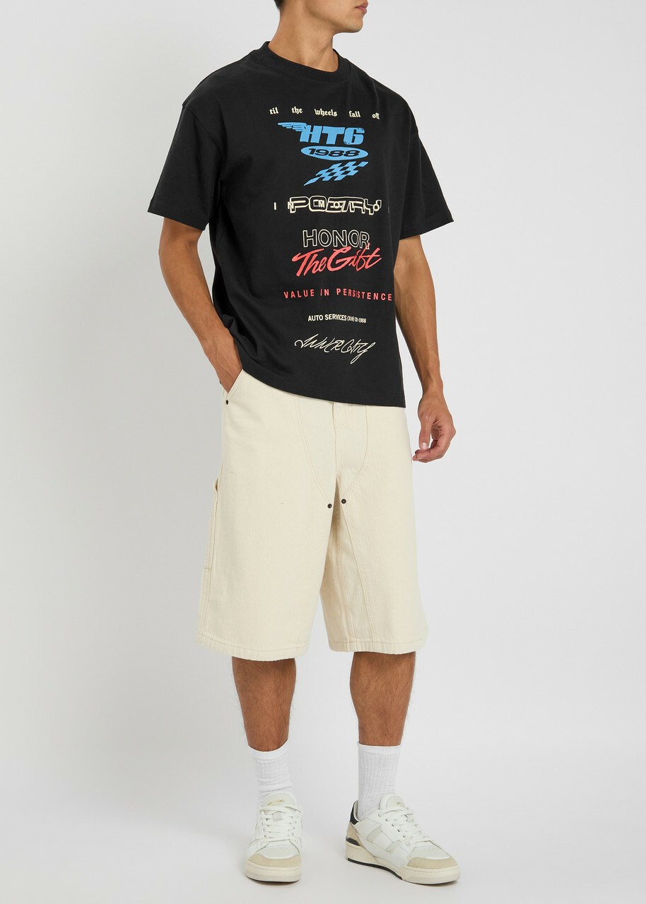 Honor The Gift Persistence Race Cotton T-shirt Black