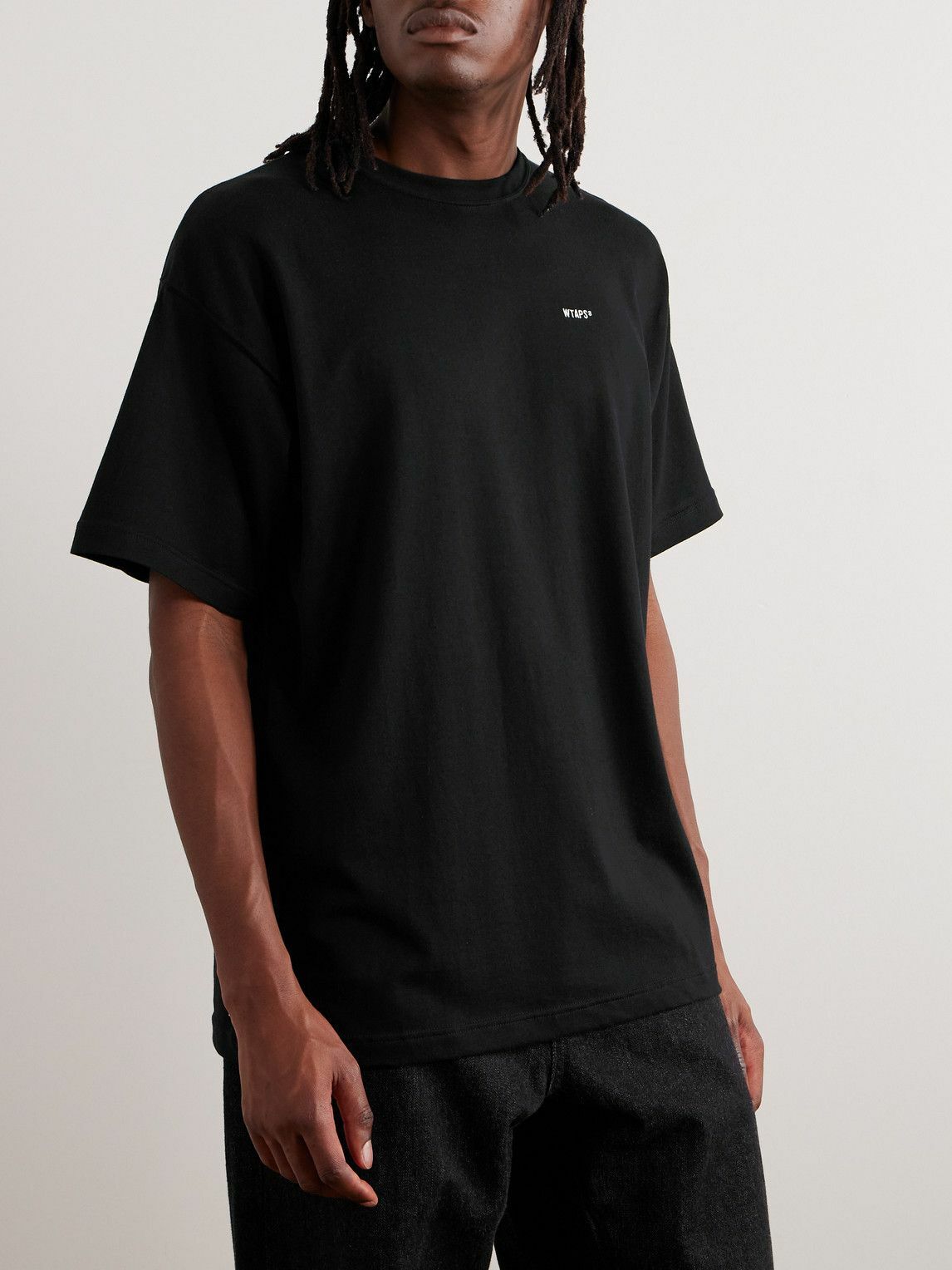 [WTAPS] 03 EMBROIDERED LOGO T-SHIRT 半袖ロゴTシャツ WTAPS ダブルタップス LOGO TEE ロゴ 半袖 Tシャツ カーキ系 04