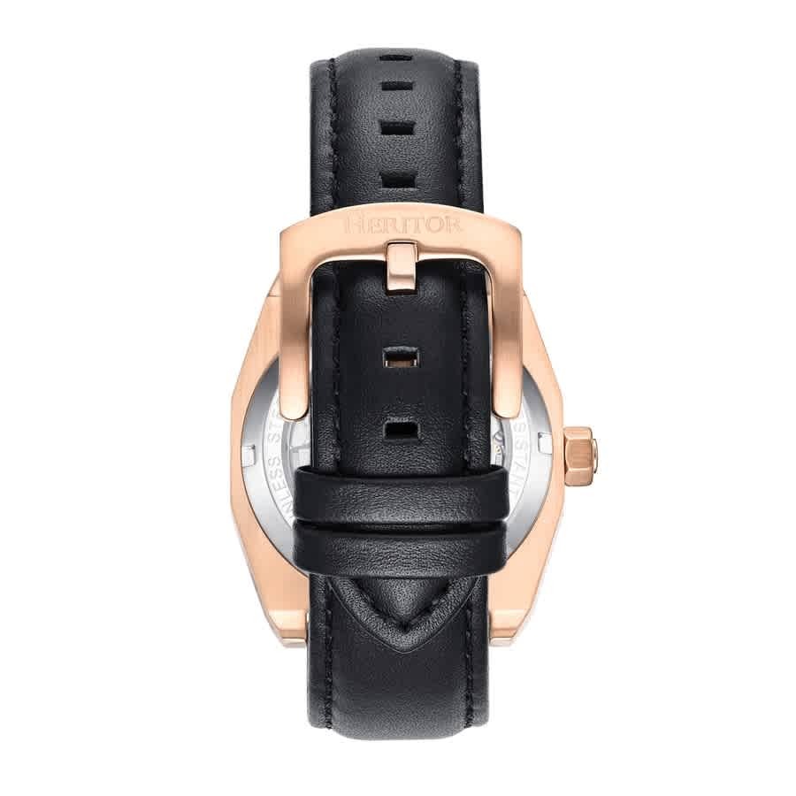 Heritor Elliott Automatic Black Dial Mens Watch HERHS4003