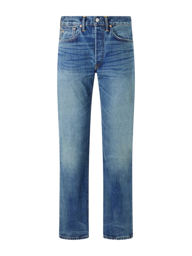 Photo: RRL - Straight-Leg Selvedge Jeans - Blue
