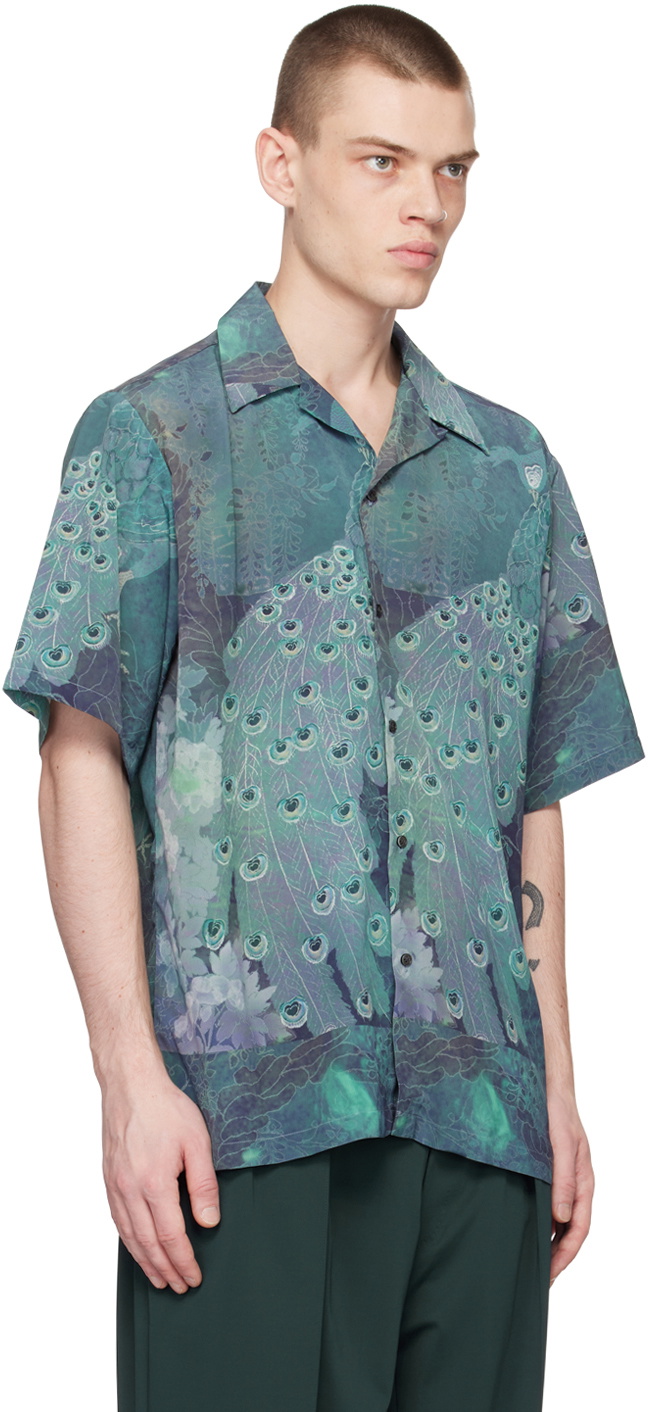 RAINMAKER KYOTO Blue Button-Down Shirt RAINMAKER KYOTO