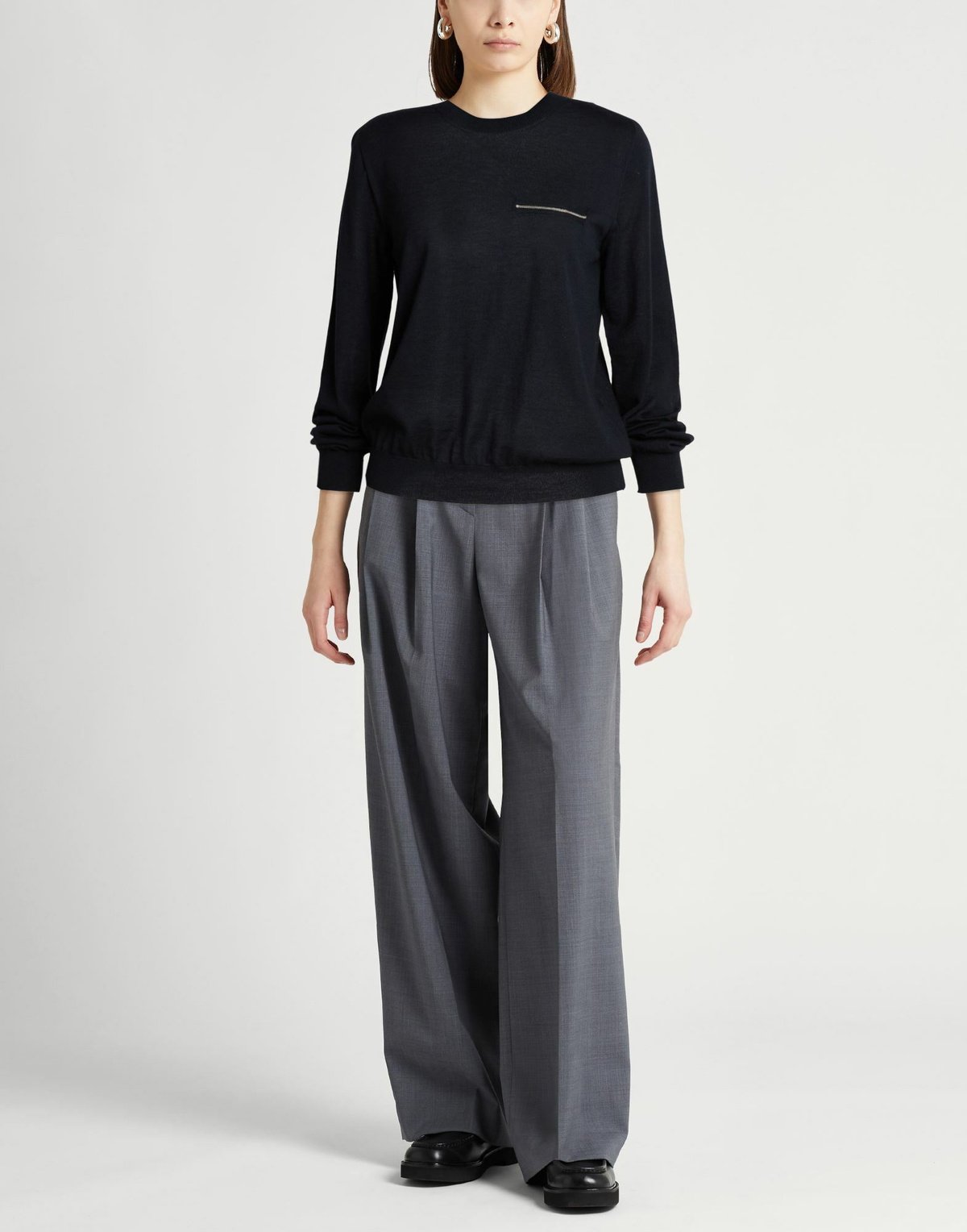 Peserico Womens Sweater Midnight in Blue
