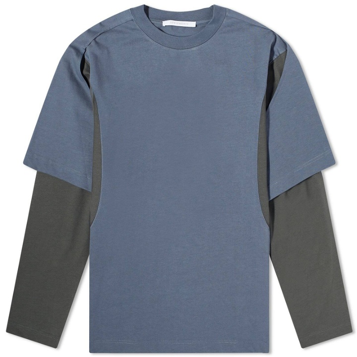Photo: AFFXWRKS Men's Dual Sleeve T-Shirt in Muted Black