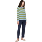 Weekend Max Mara Blue & Green Ghiacci Sweater