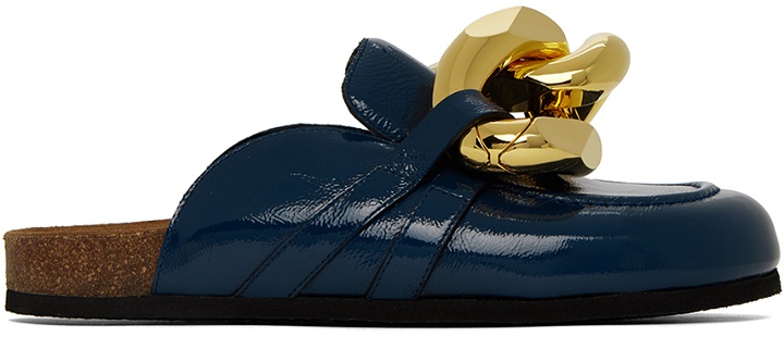 Photo: JW Anderson Blue Chain Loafers