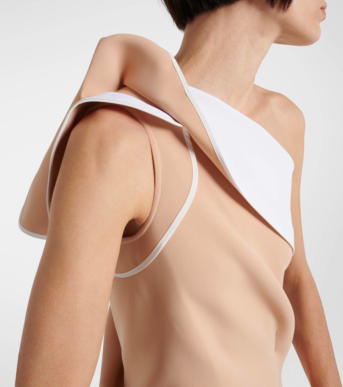 Maticevski Instrumental one-shoulder gown