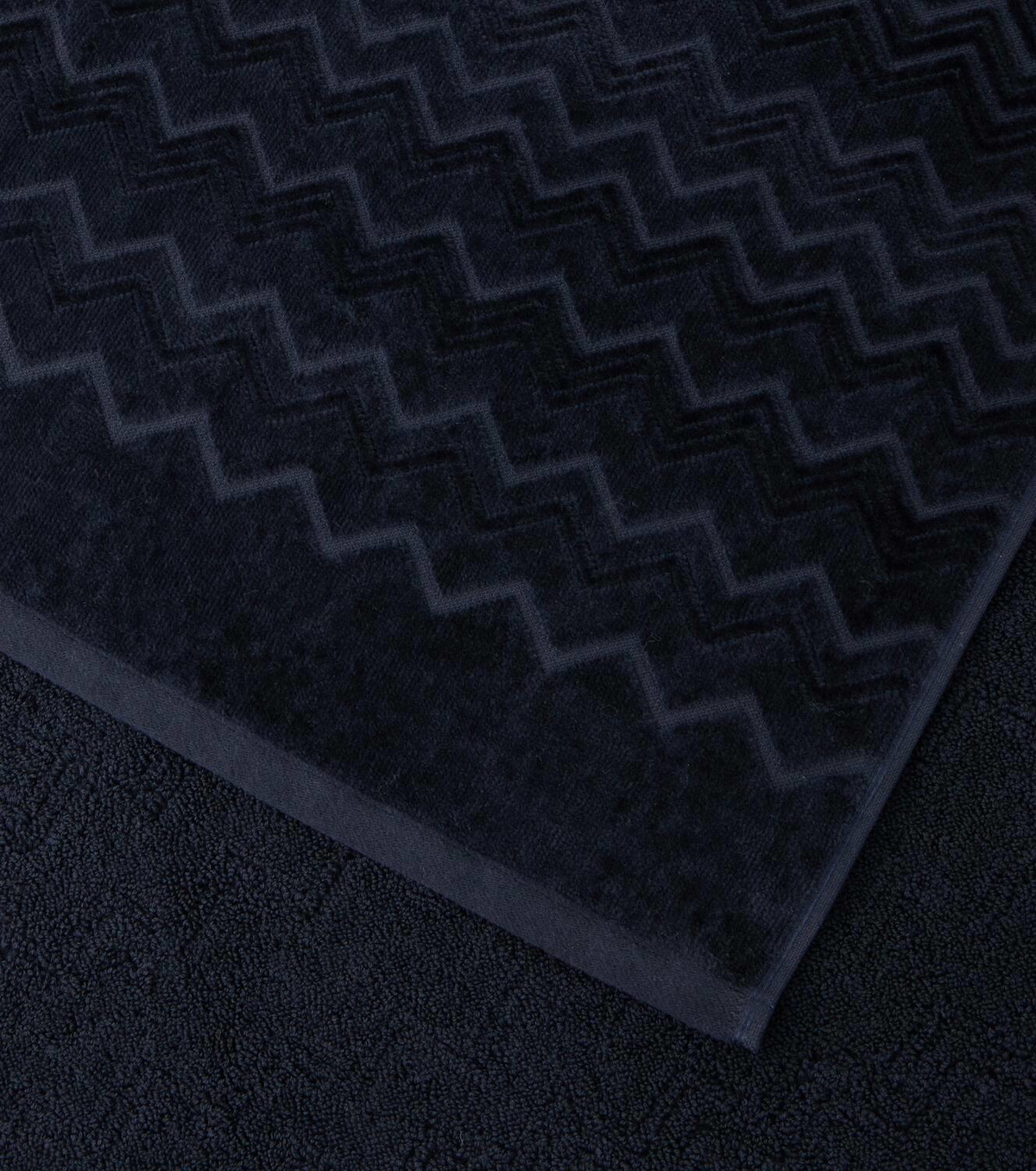 Missoni Chalk Zig Zag cotton terry bath sheet