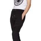 Balmain Black Biker Lounge Pants