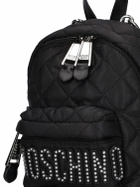 MOSCHINO - Crystal Logo Mini Backpack