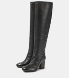 Lemaire Glove leather knee-high boots