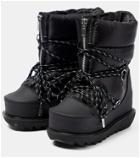 Sacai Quilted hiking boots