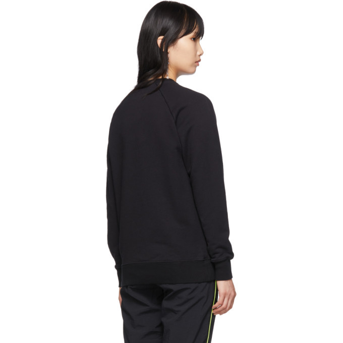 Kirin Black Embroidered Haetae Sweatshirt